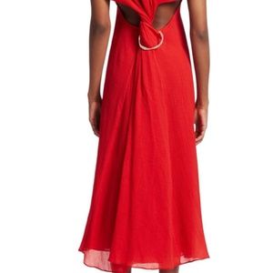 Cult Gaia Red Artemisia Cocktail Dress